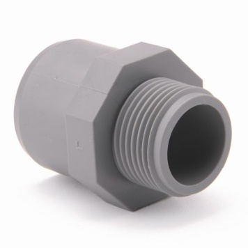 ABS Metric x Imperial Adaptor Plain F x Thread M