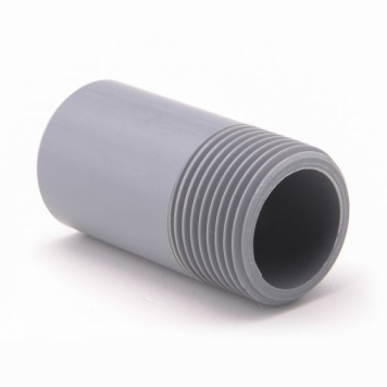 Durapipe ABS Barrel Nipple Plain M x Thread M
