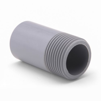 ABS Barrel Nipple Plain M x Thread M