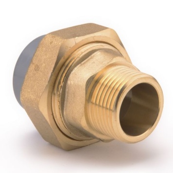 ABS Metric Composite Union Plain F x Thread M Brass