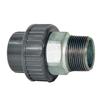 Georg Fischer PVCu Metric Union Plain x Malleable Iron M Thread