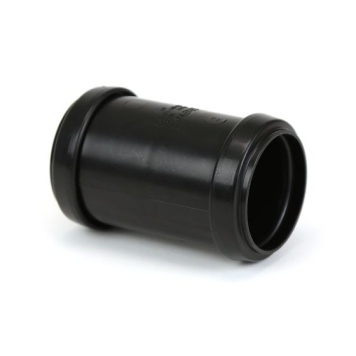 FloPlast Push-Fit Waste Coupling Black