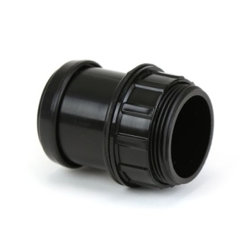 FloPlast Push-Fit Waste Tank Connector Black