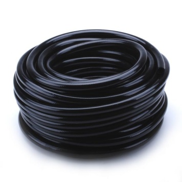 PVC Braided Hose Black