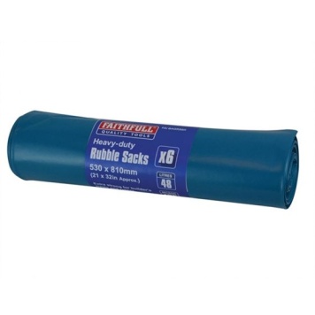 Blue Heavy Duty Rubble Sacks
