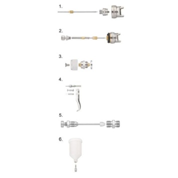 Paint Spray Gun Parts For 409310 to 409313