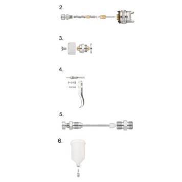 Water-Based Paint Spray Gun Parts For 409320