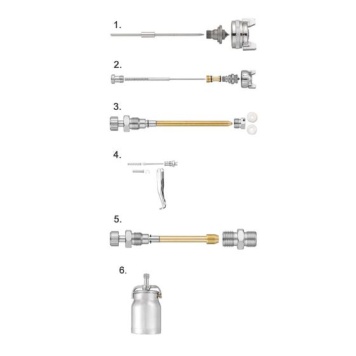 Paint Spray Gun Parts For 409307 to 409309