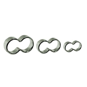 Treated Steel Double Hooped O Clip