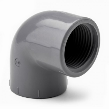 Durapipe PVCu Metric Elbow 90° Plain x Threaded