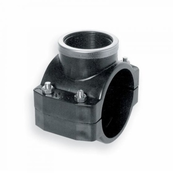 Durapipe PVCu Metric Reinforced Female Threaded Saddle Clamp