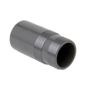 Durapipe PVCu Metric Hose Adaptor Spigot End Plain