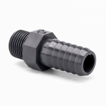 Durapipe PVCu Metric Hose Adaptor M Plain x Threaded