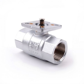 Brass Ball Valve ISO Mount BSP Para F/F