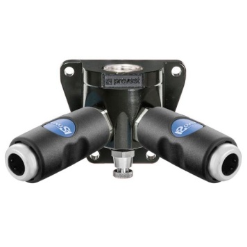Prevost ISO Profile 6150 B 11mm Double Coupling & Drain Wall Bracket