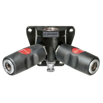 Prevost Truflate Profile 6mm Double Coupling & Drain Wall Bracket