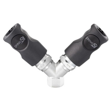 Prevost ISO Profile 6150 C 8mm Female Twin Coupling