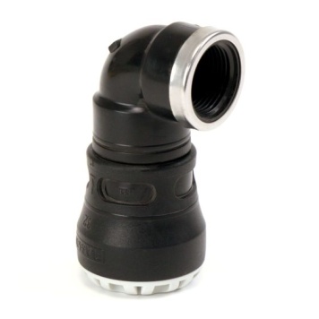 MDPE Push Fit Elbow 90 Female
