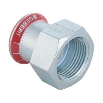 Geberit Mapress Carbon Steel Female Threaded Adaptor