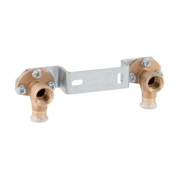 Geberit Mapress Copper Premounted Double Wall Plate Elbow
