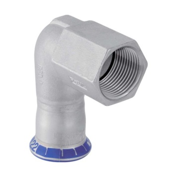 Geberit Mapress Stainless Steel Female Threaded Elbow 90