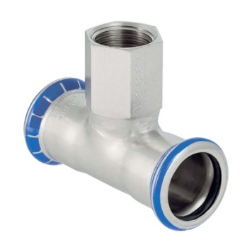 Geberit Mapress Stainless Steel Female Threaded Tee