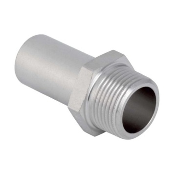 Geberit Mapress Stainless Steel Plain Male Adaptor