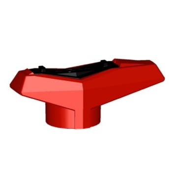 Red Locking Handle for Ball Valve