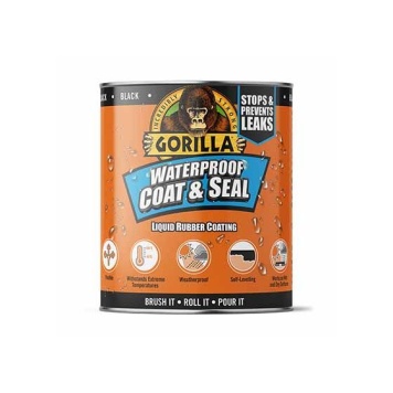 Gorilla Waterproof Coating & Seal Black 