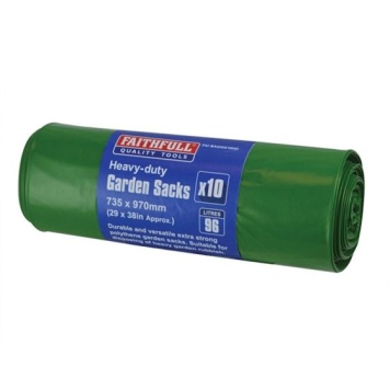 Green Heavy Duty Strong Garden Sacks