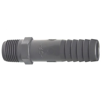 Georg Fischer Hose Connector Thread x Barb