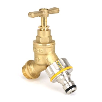 Brass Hozelock Bib Tap
