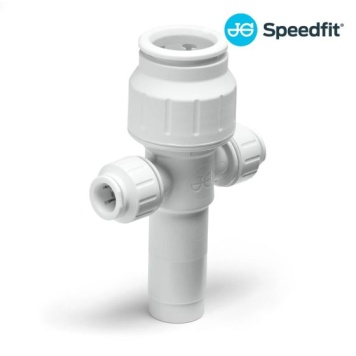 JG Speedfit 2-Port Manifold Tee With Stem