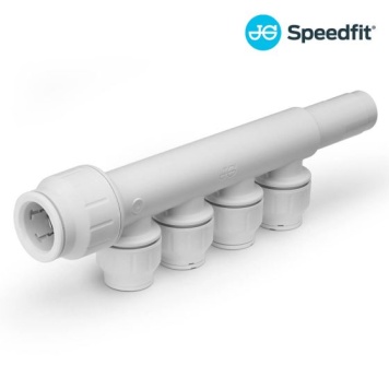JG Speedfit 4-Port Manifold With Stem