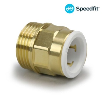JG Speedfit Brass Male Cylinder Adaptor