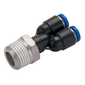 Kelm Stud Swivel Y Splitter M