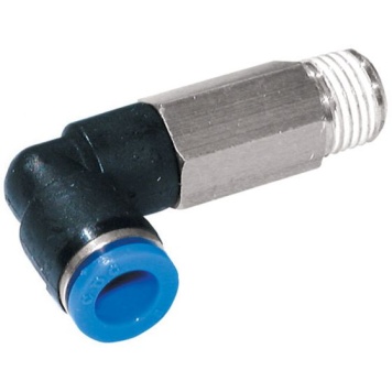 Kelm Stud Swivel Elbow 90° Extended NPT M