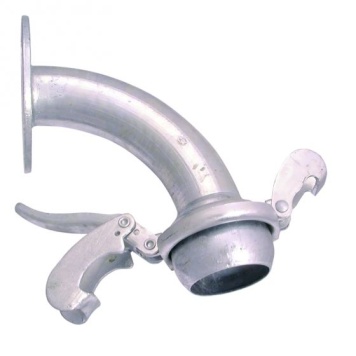 90° Bend M Flanged
