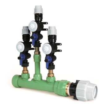 Plasson Compact End Feed 3 Port