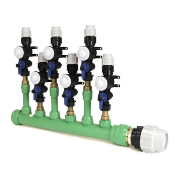 Plasson Compact End Feed 6 Port