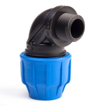 MDPE 90 Degree Male Threaded Elbow Fitting