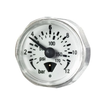 Round Gauge - Back Entry 23mm