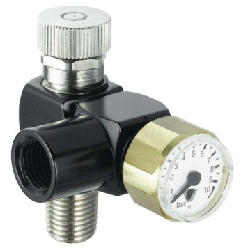 Bi-Directional Fitting With Regulator For Pneumatic Tools
