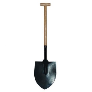 Open Socket Round T-Handle Shovel