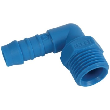 M Elbow Hose Connector BSPT