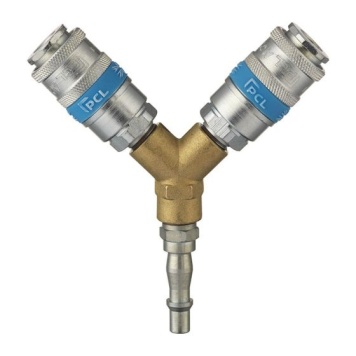 PCL Airflow Coupling Twin to Standard Adaptor