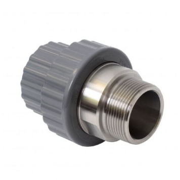 ABS Metric Composite Union Plain F x Thread M SS