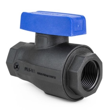 Plasson Mains Stop Valve Threaded with Drain Ports
