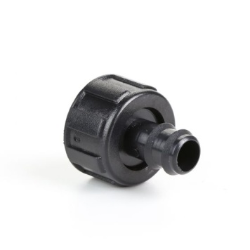 Polypropylene Threaded Barbed Fitting with Nut Connection