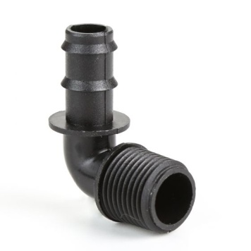 Polypropylene Barbed Elbow 90 M Threaded